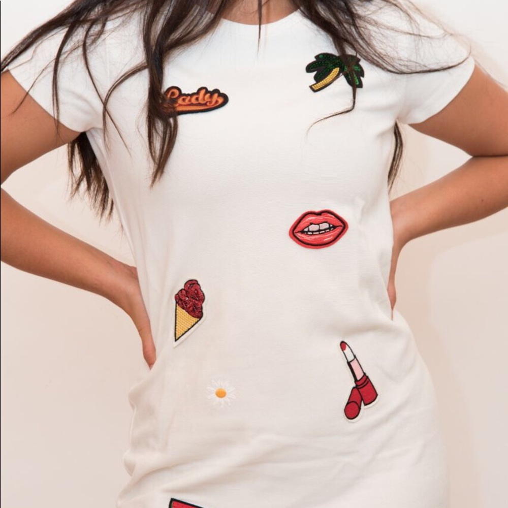 Zara patch dress